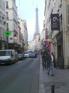 パリの裏通り